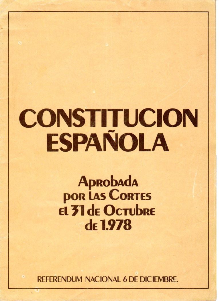 Curiosidades Constitución española